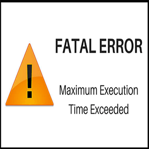 آموزش نحوه رفع خطای Fatal Error: Maximum Execution Time Exceeded در وردپرس