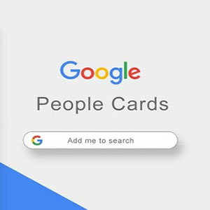 آموزش نحوه ساخت کارت ویزیت مجازی گوگل (people card)